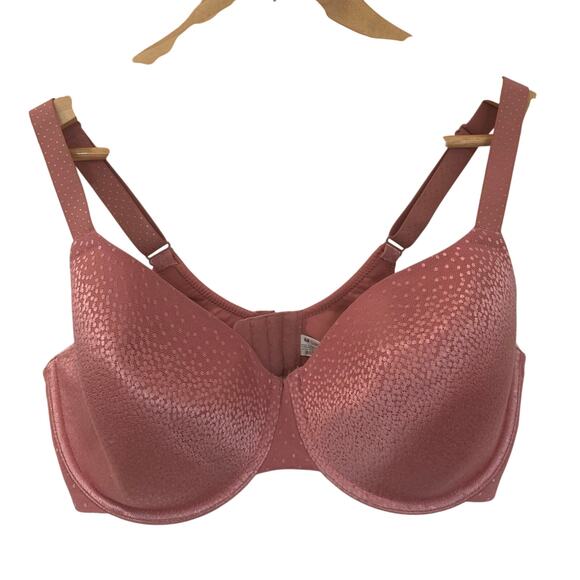Wacoal Back Appeal Bra sz 36DDD Pink Underwire Wacoal Bra 853303 - Picture 1 of 6